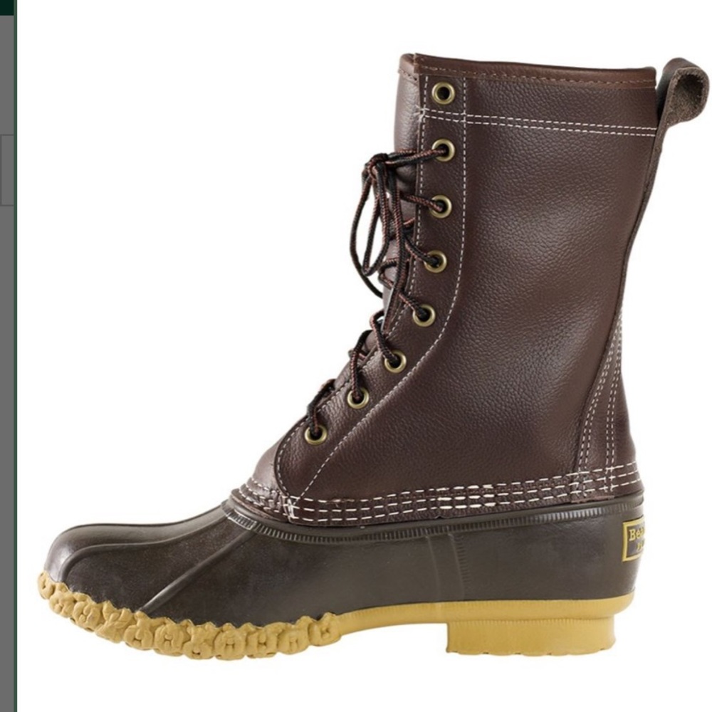 Women's Bean Boots, 10" Shearling-Lined